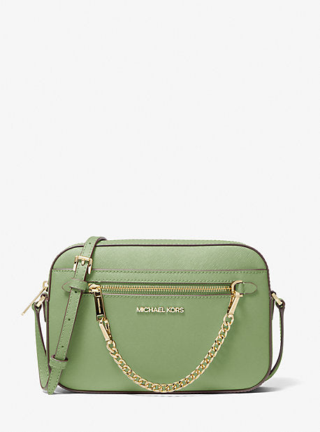 Michael Kors Womens Jet Set Cross Body Bag - Green