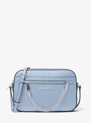 Buy MICHAEL KORS Michael Kors Jet Set Travel Medium Saffiano Leather Dome  Satchel - Powder Blush Online