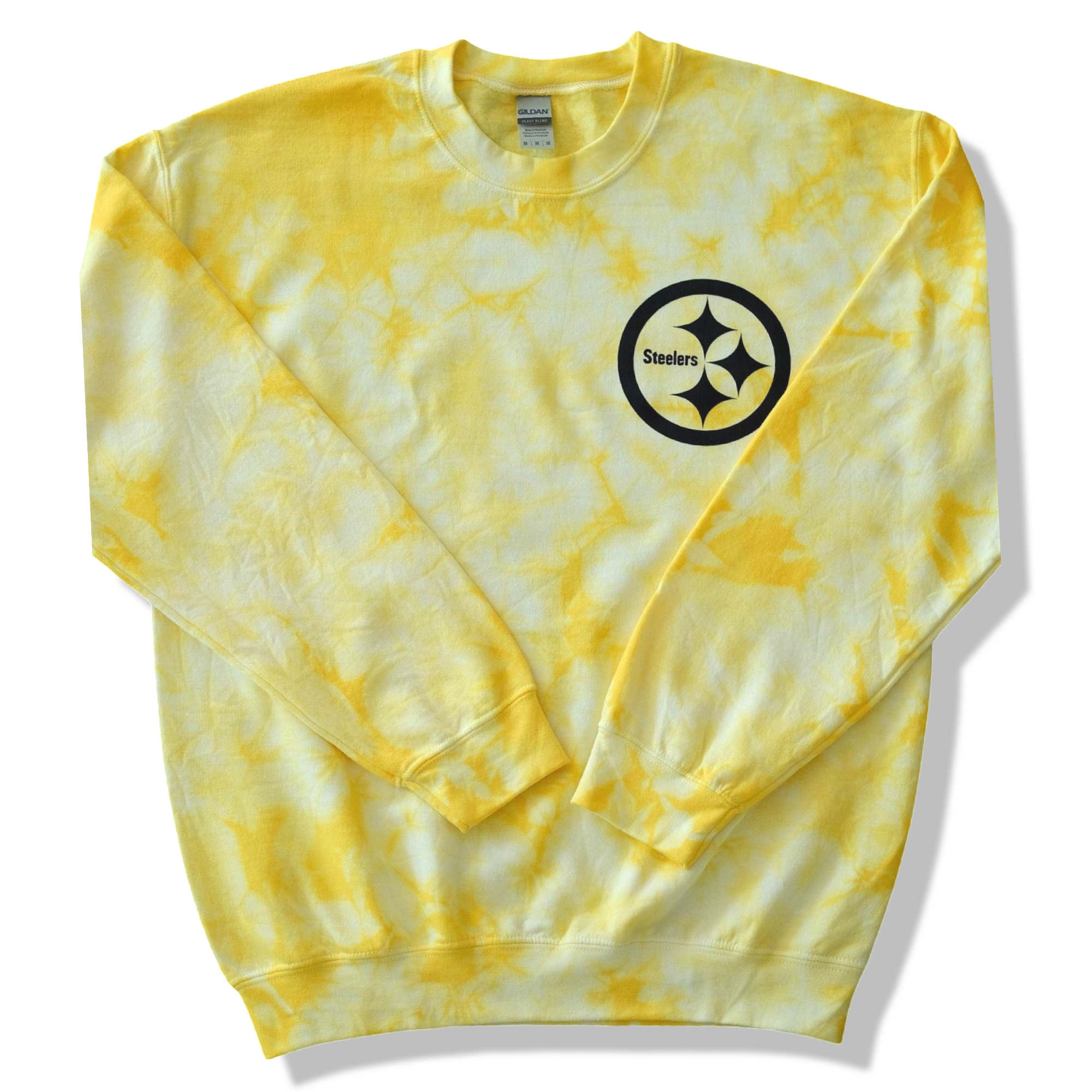 GOexploreCrafts Pittsburgh Steelers Tie Dye Sweatshirt