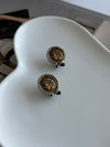 Ancient Coin stud earrings - Cecilia Vintage