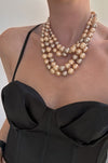 Carolee rare color pearls necklace - Cecilia Vintage
