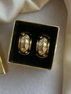 Nolan Miller stud earrings - Cecilia Vintage