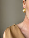 Vintage Elegant Pearl clip Earrings - Cecilia Vintage