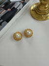 Vintage Pearl clip on earrings - Cecilia Vintage