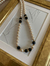 Vintage white beads necklace - Cecilia Vintage Jewellery