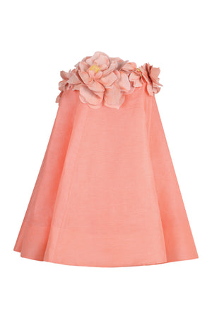 Natura Silk and linen mini dress-0