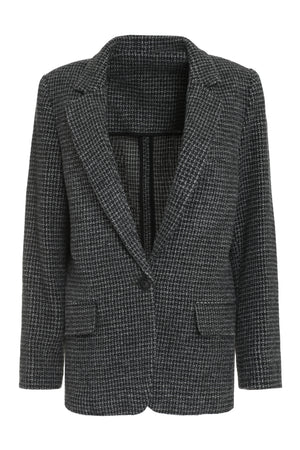 Charlyne tweed blazer-0