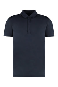 Technical fabric polo shirt