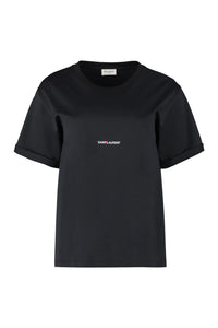 Cotton crew-neck T-shirt