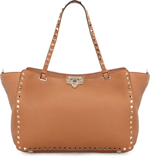 Valentino Garavani - Rockstud leather medium bag-1