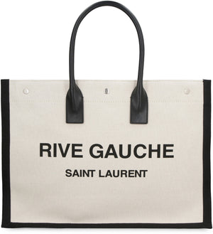 Rive Gauche canvas tote bag-1