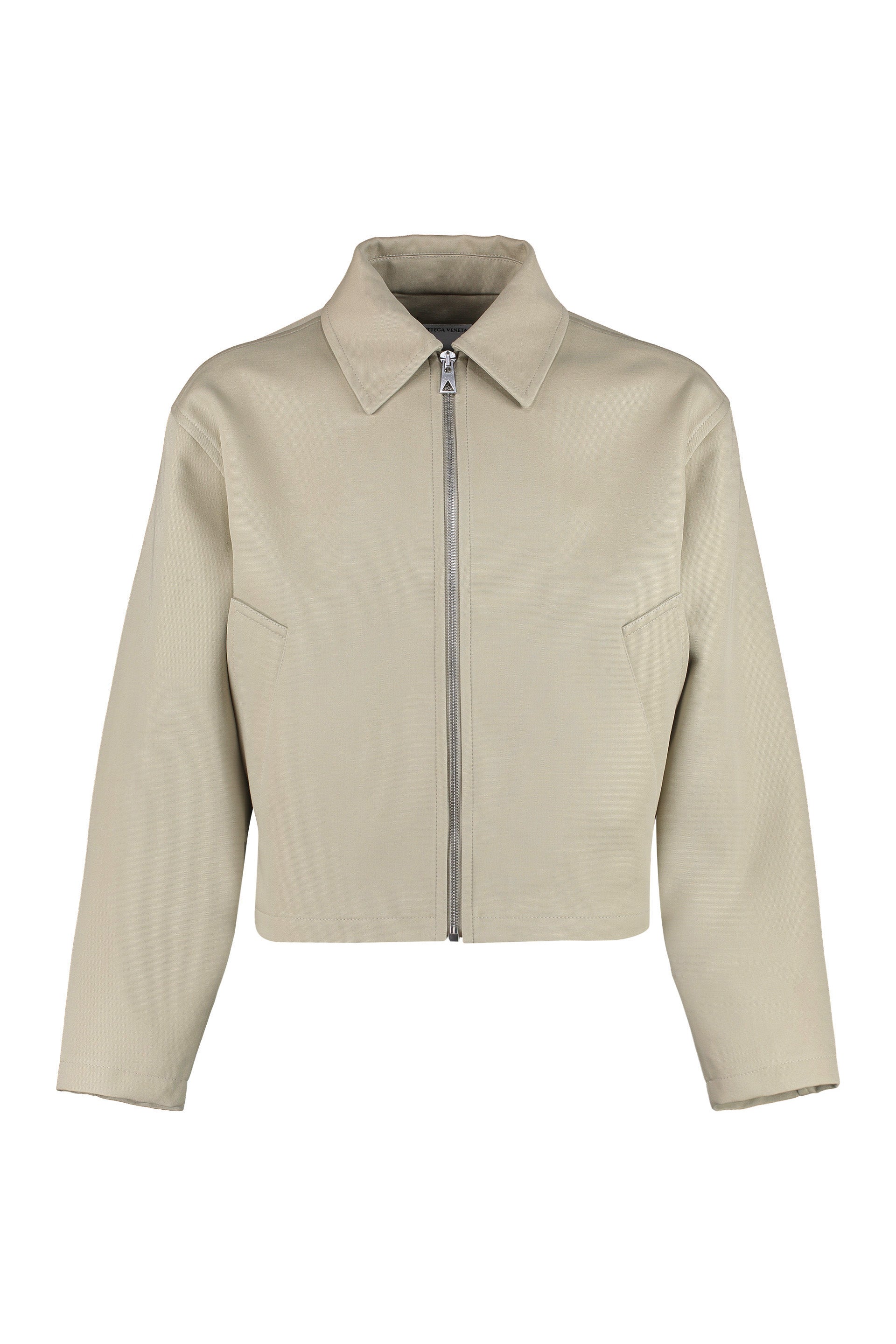Bottega Veneta - Wool and cotton jacket Beige - The Corner
