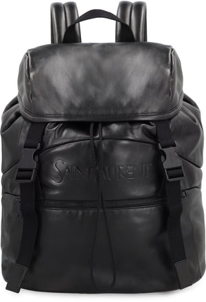 Leather backpack-1