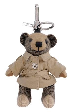 Thomas trench-coat Teddy bear key-ring-1