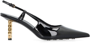G Cube Patent leather slingback pumps-1