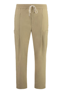 Pantaloni cargo in cotone