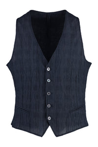 Vest in technical fabric