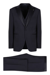 Three-piece wool suit