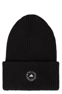 Ribbed knit beanie