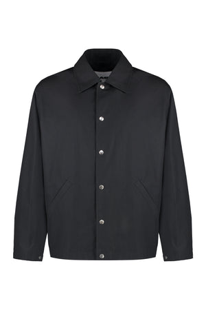 Overshirt in cotone-0