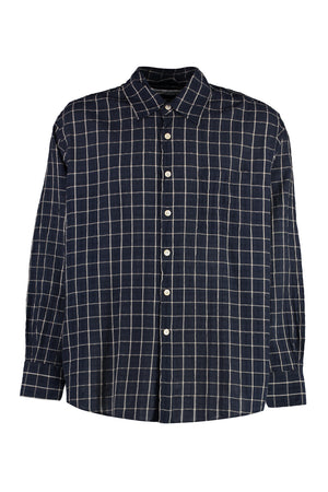 Above Checked cotton shirt-0