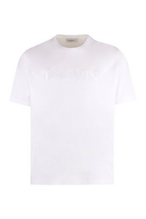 Logo cotton t-shirt-0