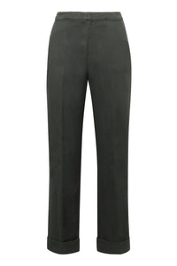 Cotton-linen trousers