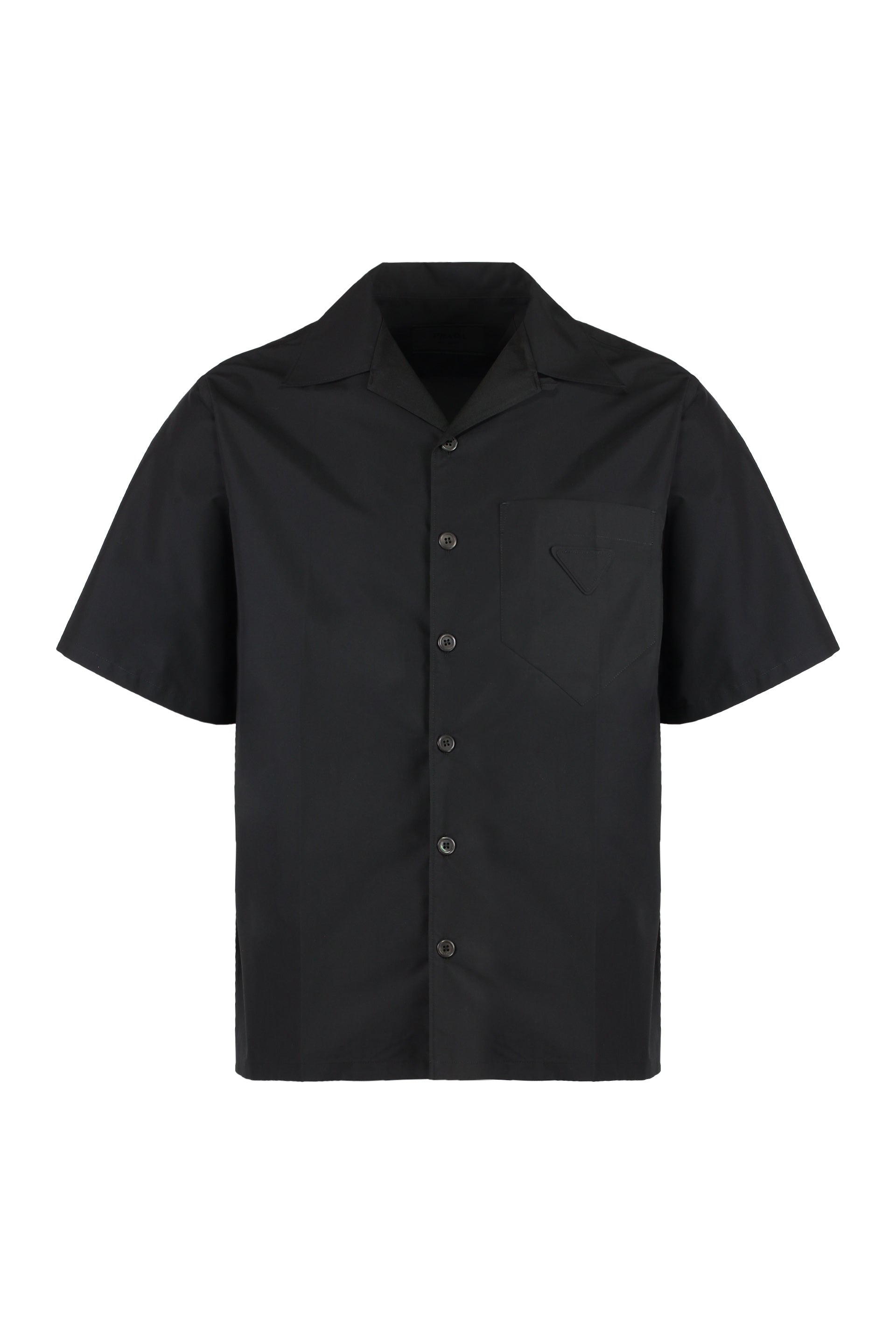 prada bowling shirt black