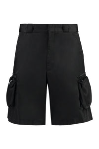 Techno fabric bermuda-shorts