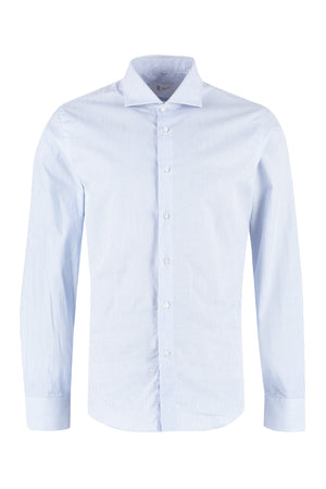 THE (Shirt) - Striped cotton shirt-0