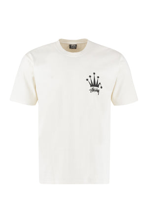 T-shirt Regal Crown in cotone-0