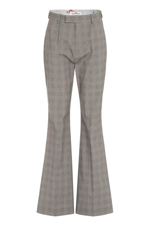 Ray prince-of-Wales checked trousers-0