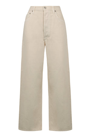 Gaucho wide-leg jeans-0