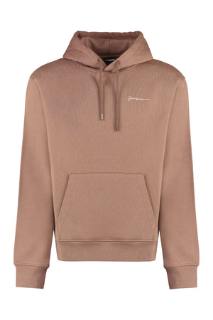 Brodé cotton hoodie-0