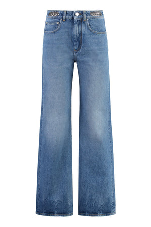 Jeans straight leg a 5 tasche-0
