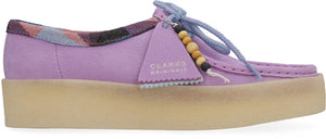 Wallabee Cup suede lace-up shoes-1