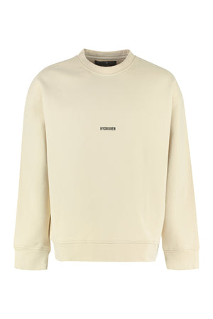 Stretch cotton sweatshirt-0