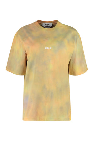 Tie-Dye cotton t-shirt-0