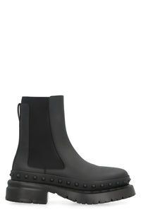 Valentino Garavani - Rockstud M-Way leather Chelsea boots