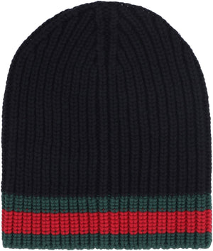 Cappello in maglia a coste-1