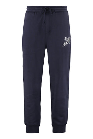 BOSS x Russell Athletic - Track-pants in cotone con logo-0