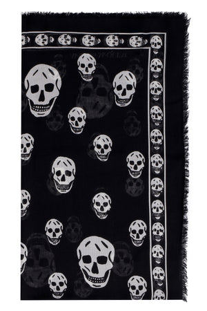Skull print scarf-1