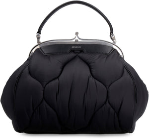 2 Moncler 1952 - Plompe Nylon and leather bag-1