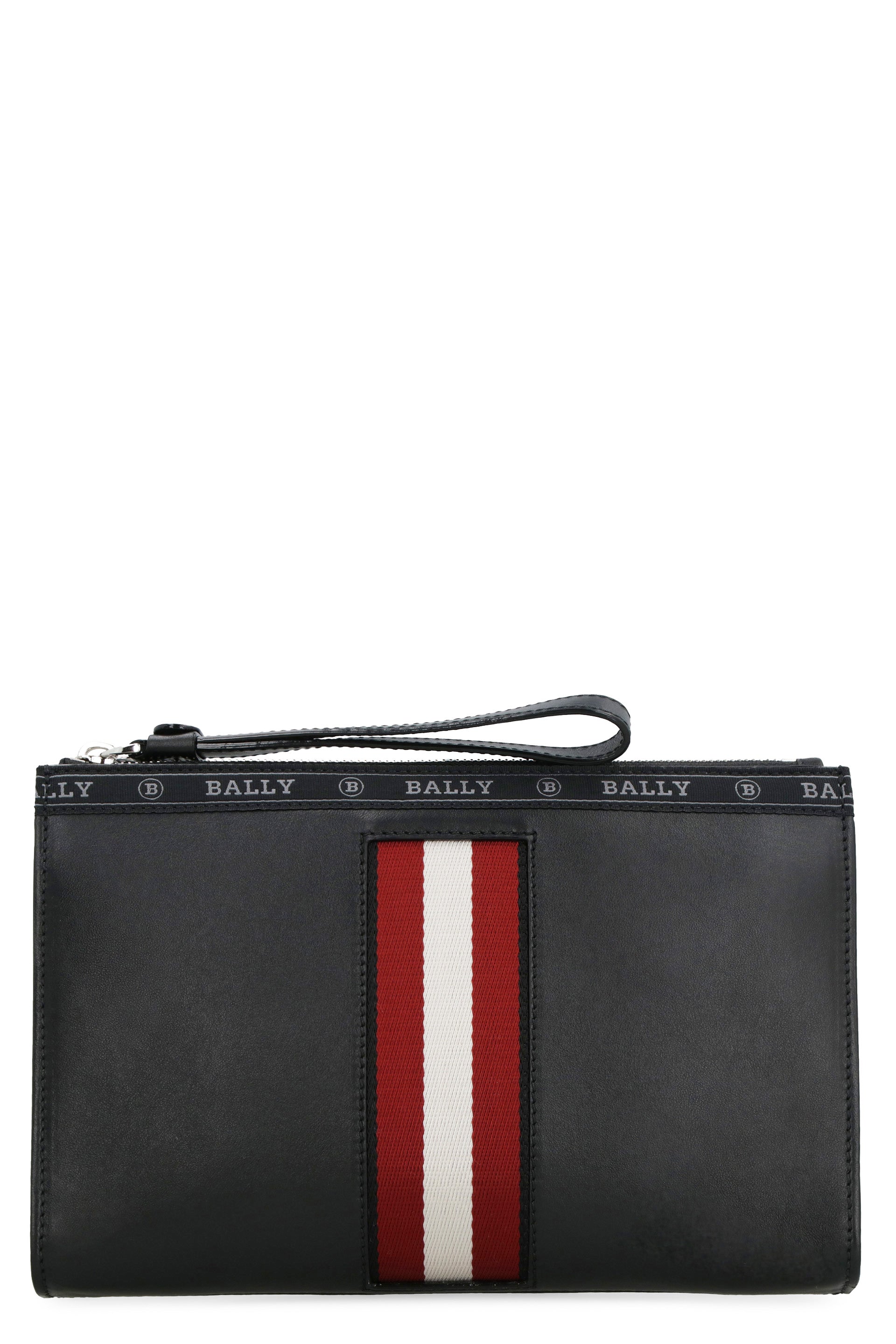 Bally - Haig leather clutch black - The Corner