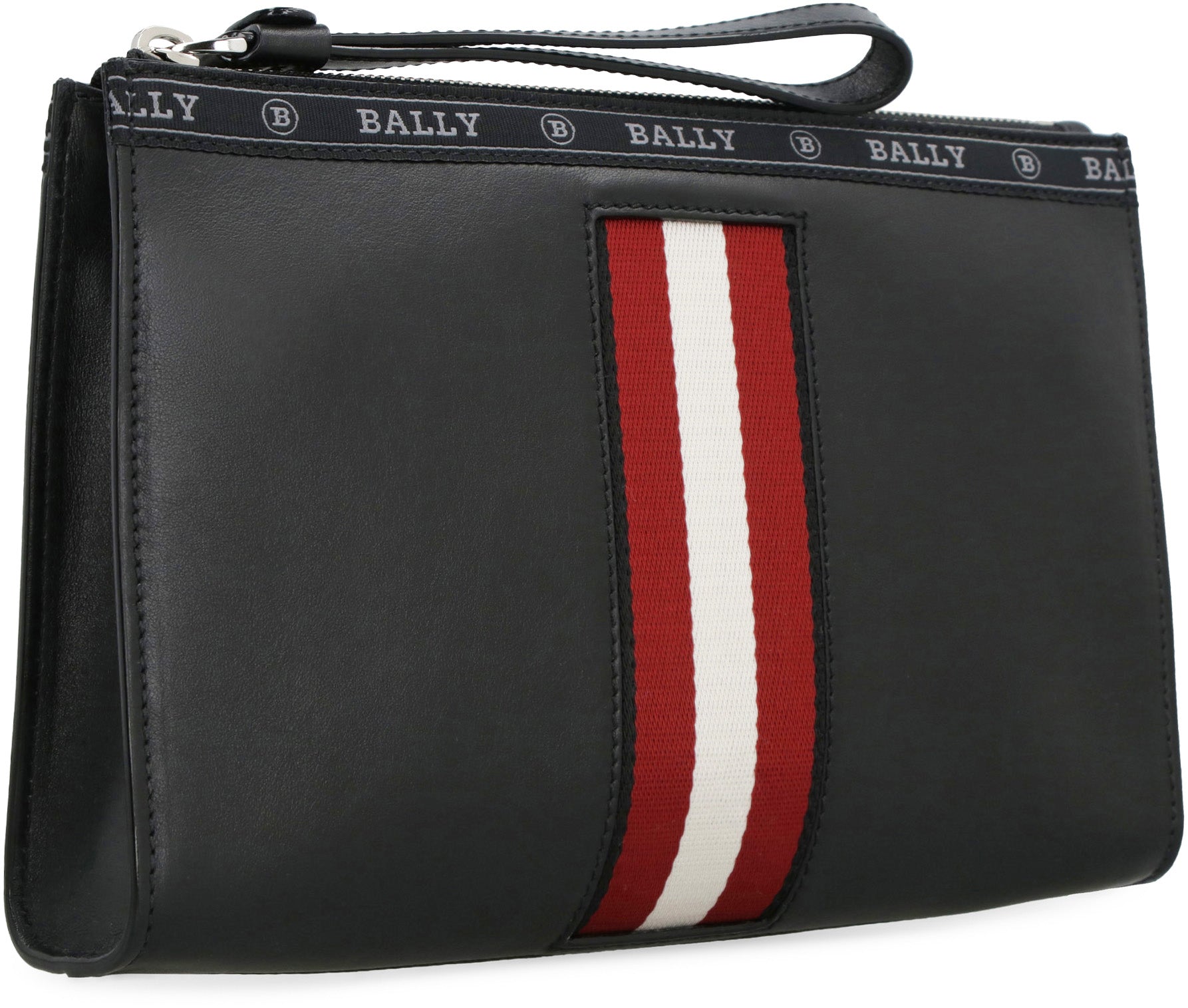 Bally - Haig leather clutch black - The Corner