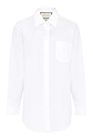 Cotton oversize shirt-0