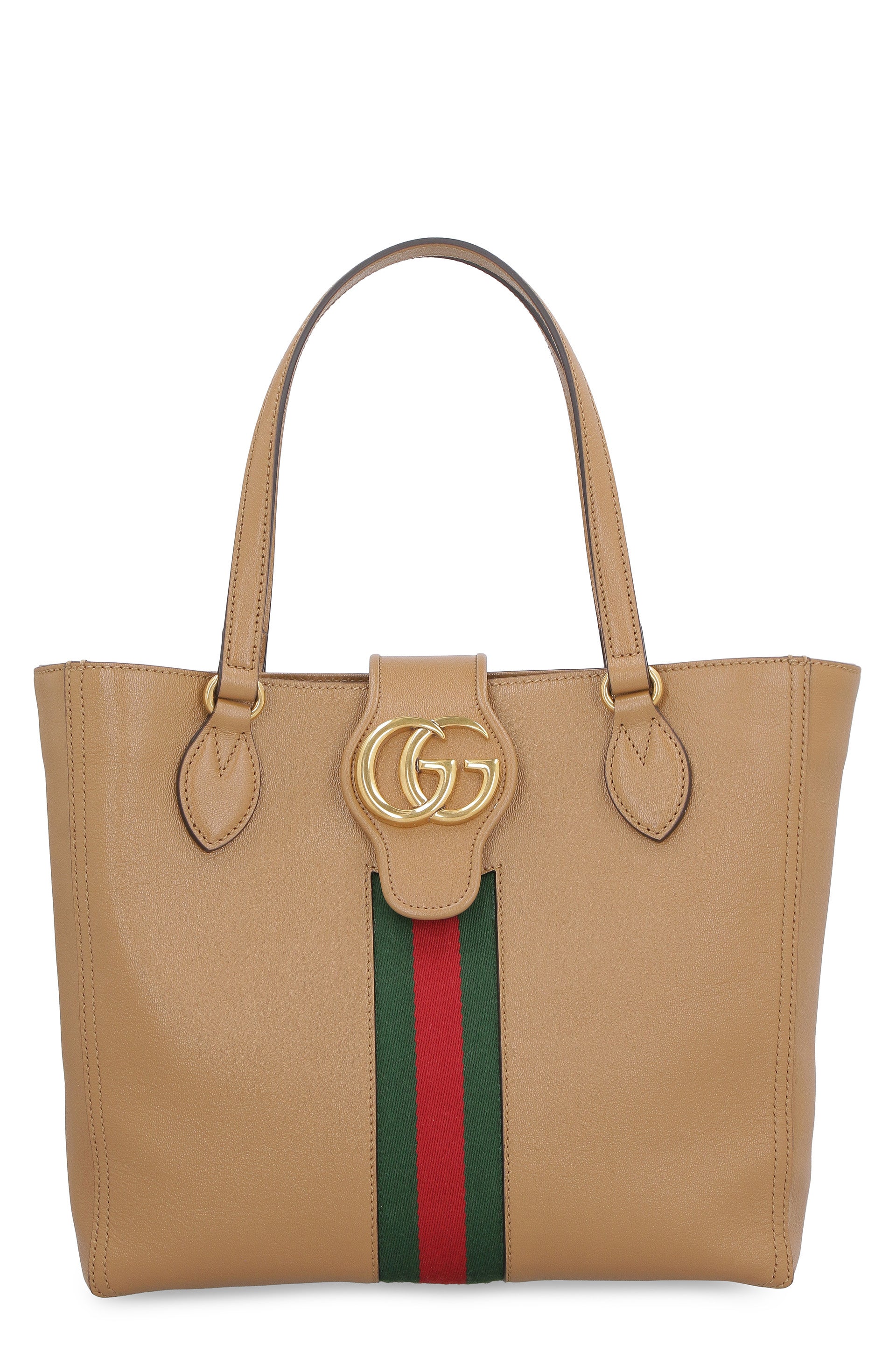 Gucci Dahlia leather tote Beige The Corner