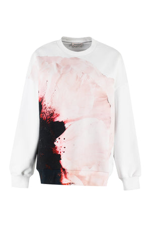 Anemone print sweatshirt-0
