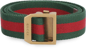 Web belt with metal buckle-1