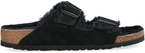 Slides Arizona Shearling in suede-1